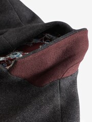 Charcoal Grey Epsom Overcoat - Image 4 of 8