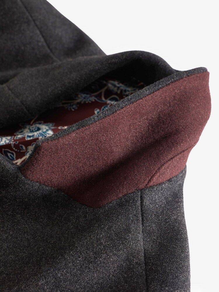 Gris de charbon de bois - Pardessus Epsom - Image 4 of 8