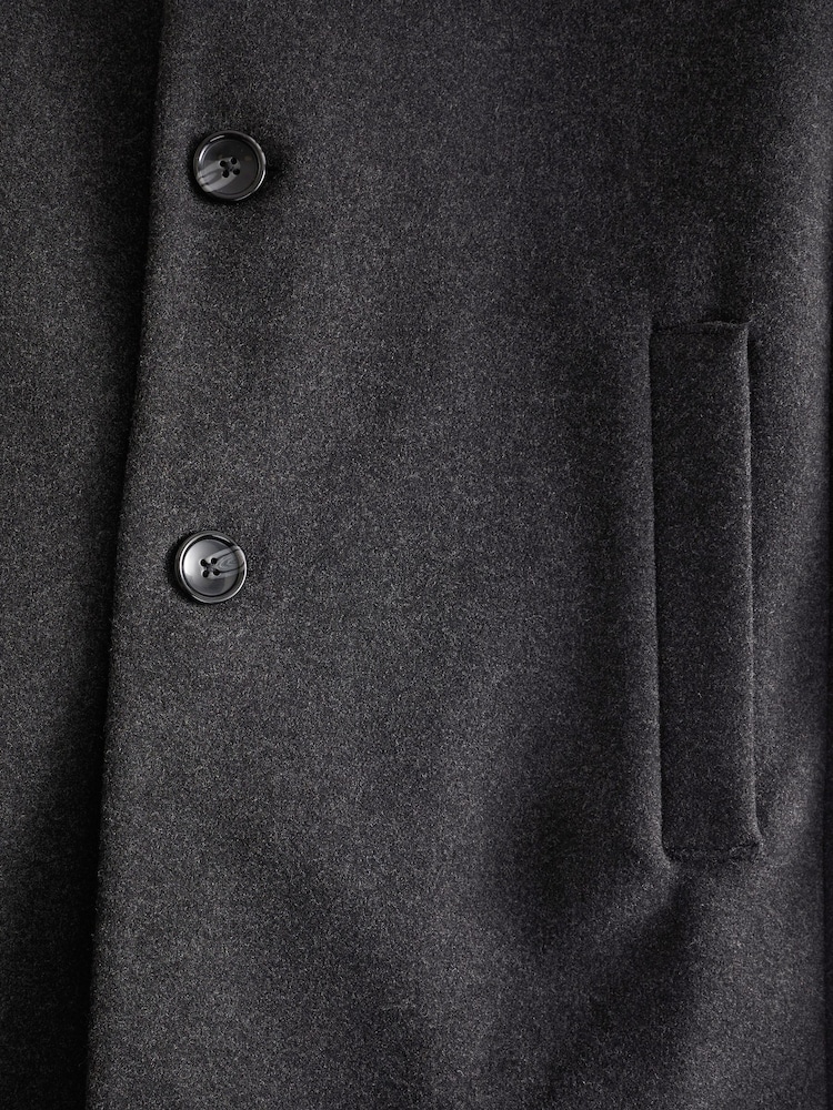 Charcoal Grey Epsom Overcoat - Image 8 of 8 Charcoal Grey Epsom Overcoat - Image 8 of 8