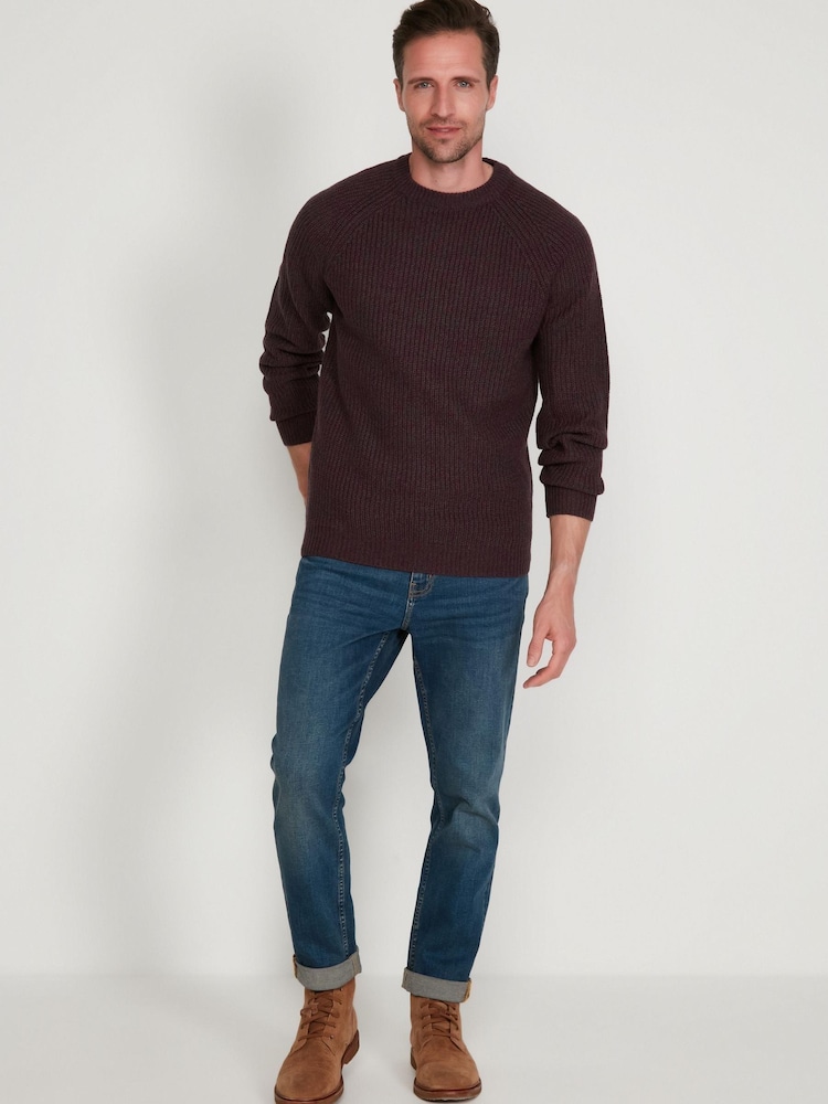 M&Co Fisherman Crew Neck Jumper - Image 1 of 5