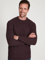 M&Co Fisherman Crew Neck Jumper - Image 3 of 5