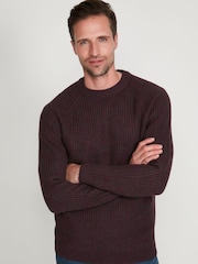 M&Co Fisherman Crew Neck Jumper - Image 4 of 5