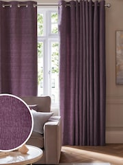 Schwere Ösenvorhänge aus Chenille - Bild 1 von 7