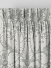 Laura Ashley Steel 100% Cotton Tuileries Made To Measure Curtains - Image 5 of 9