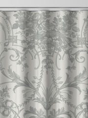 Laura Ashley Steel 100% Cotton Tuileries Made To Measure Curtains - Image 8 of 9