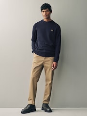 Fred Perry Classic Crew-Neck Jumper - Image 2 of 9