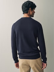 Fred Perry Classic Crew-Neck Jumper - Image 3 of 9