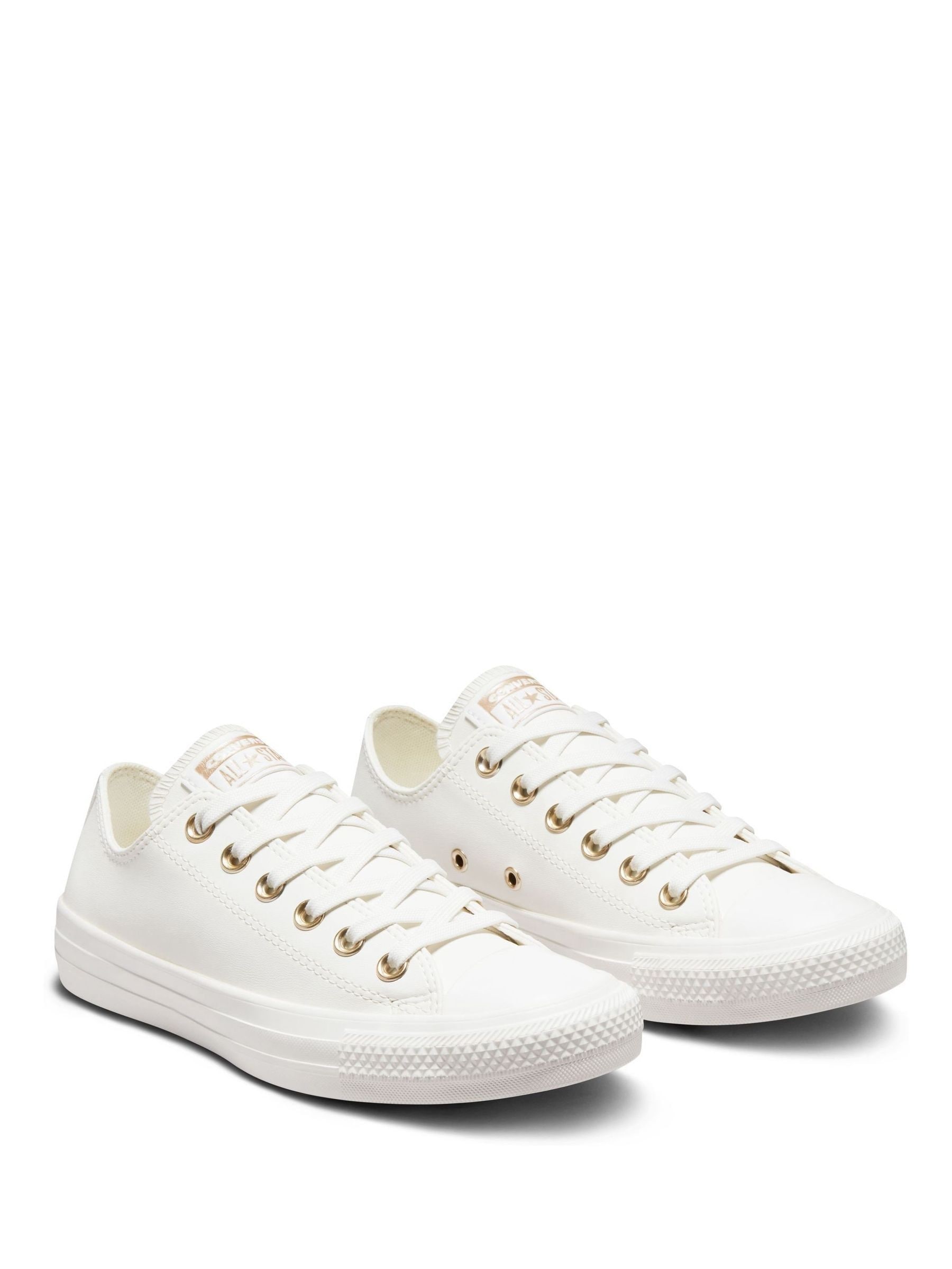 Low cut leather converse online