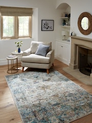 Blue Natural Oriental Rug - Image 1 of 8