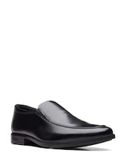 črna - standarden Fit (G) - Usnjeni čevlji Clarks Howard Edge - Slika 2 iz 7