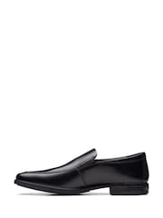 črna - širok kroj (H) - Usnjeni čevlji Clarks Howard Edge - Slika 2 iz 7