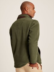 Joules Coxton Green Quarter Zip Fleece - Image 2 of 7