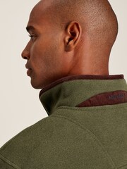 Joules Coxton Green Quarter Zip Fleece - Image 5 of 7