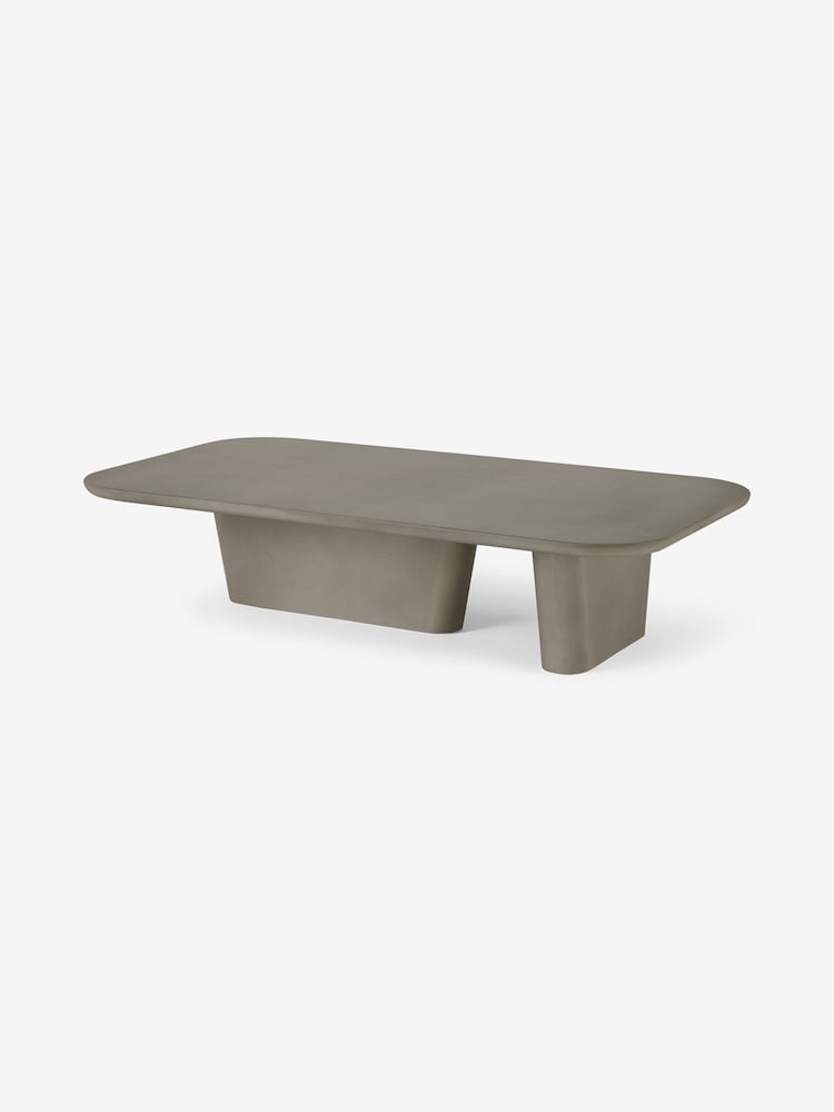 MADE.COM Grey Stone Mozelo Coffee Table - Image 1 of 2