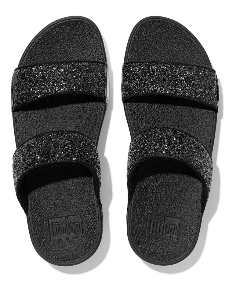 FitFlop Lulu Glitter Slides - Image 2 of 3 FitFlop Lulu Glitter Slides - Image 2 of 3