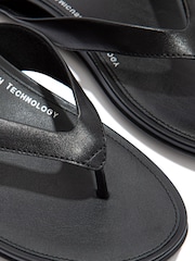 FitFlop Gracie Leather Flip-Flops - Image 4 of 6