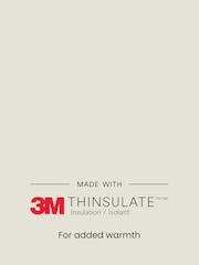 Blue Standard Fit (F) Leather Thermal Thinsulate™ Lined Touch Fastening Work Boots - Image 3 of 5
