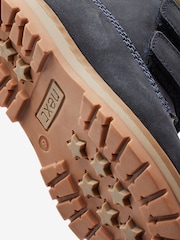 Blue Standard Fit (F) Leather Thermal Thinsulate™ Lined Touch Fastening Work Boots - Image 5 of 5