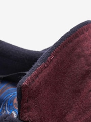 Navy Blue Signature Epsom Coat With Cashmere - Image 12 of 14