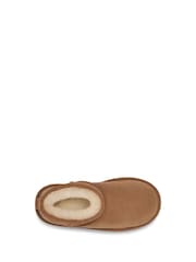 UGG Chestnut Brown Classic Ultra Mini Boots - Image 5 of 7