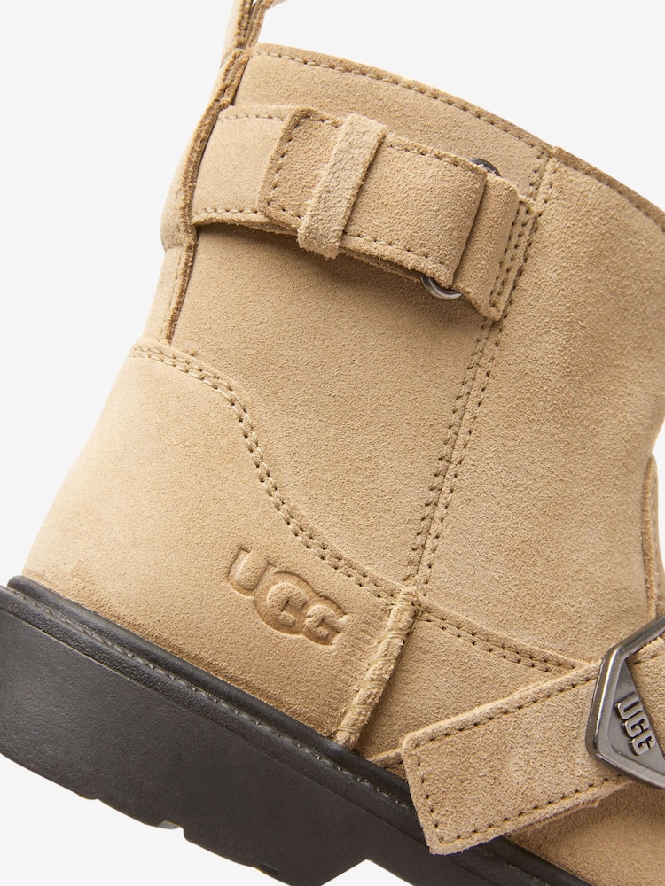 UGG Ashton Short Weather Biker Boots - Image 4 of 5