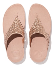 FitFlop Lulu Glitter Toe-Post Sandals - Image 2 of 3