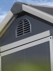Rowlinson Garden Products Grey Airevale Shed 4x3 - Image 4 of 5