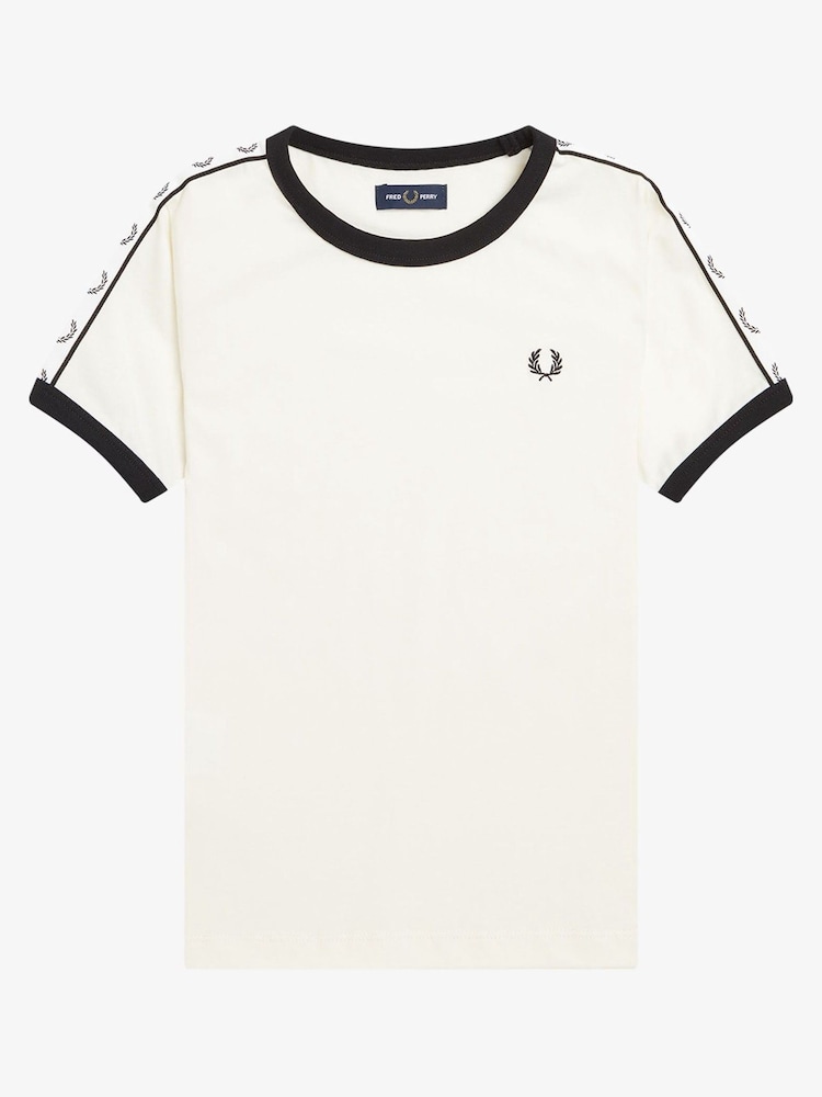 Fred Perry Boys Taped Ringer T-Shirt - Image 1 of 2