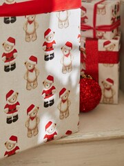 Extrabreites, weihnachtliches Geschenkpapier, 10 m - Bild 2 von 4