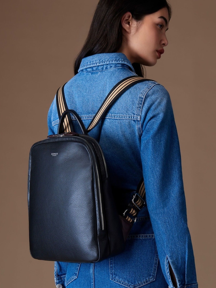 Negro - Osprey London La mochila de cuero Chiswick - Imagen 1 de 6 Negro - Osprey London La mochila de cuero Chiswick - Imagen 1 de 6