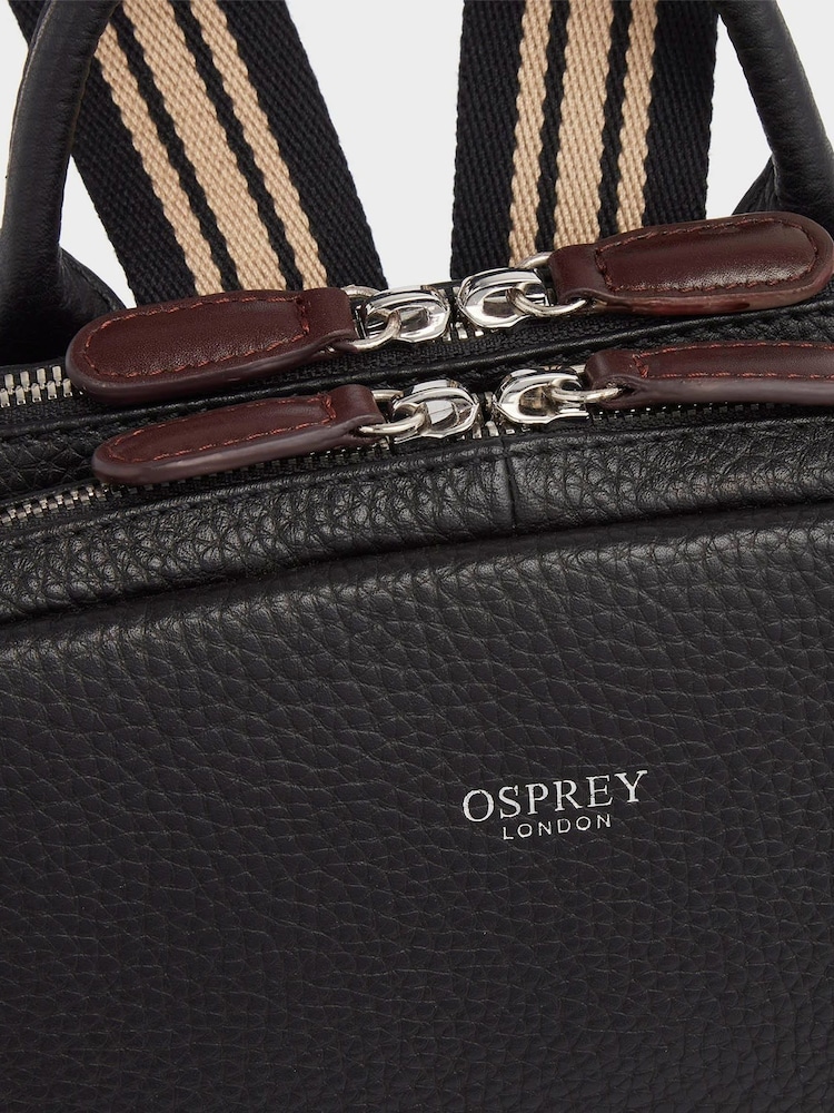 Negro - Osprey London La mochila de cuero Chiswick - Imagen 6 de 6 Negro - Osprey London La mochila de cuero Chiswick - Imagen 6 de 6