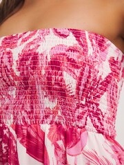 Figleaves Pink Fiji Tiered Beach Dress - Image 4 of 4