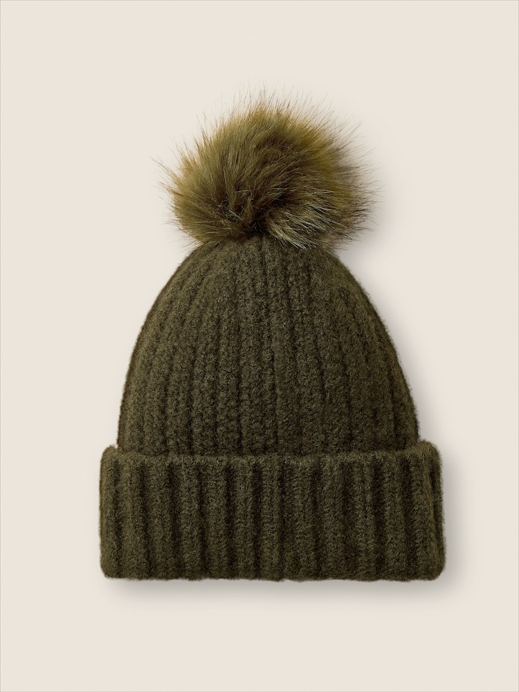 Ariat Green Chilton Beanie - Image 2 of 2 Ariat Green Chilton Beanie - Image 2 of 2