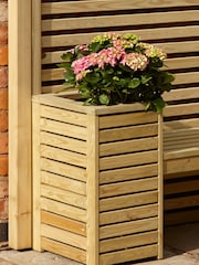 Rowlinson Natural Garden Creations Seat Set Planter - Image 2 of 4
