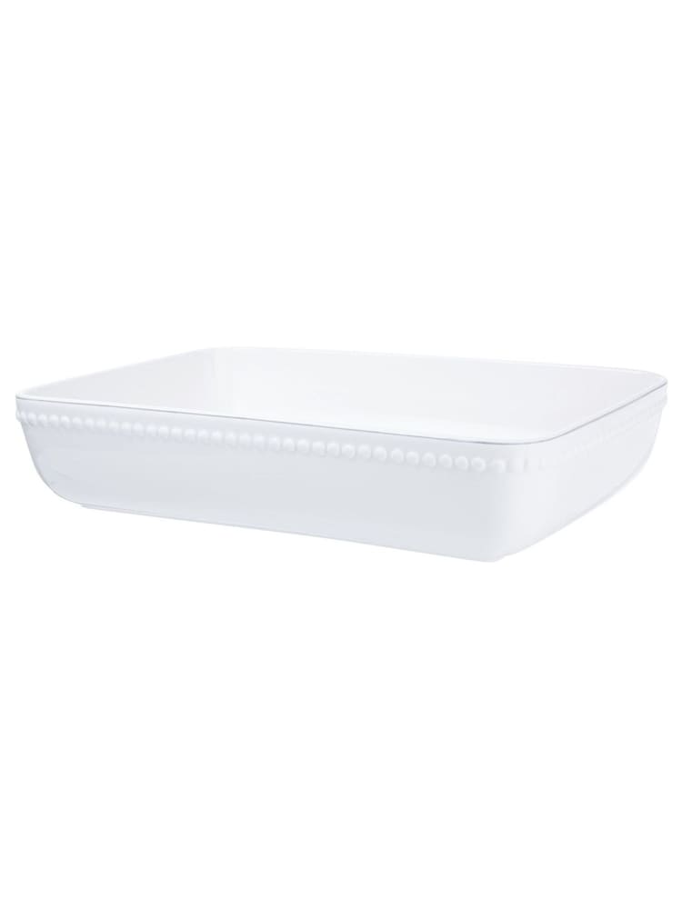 Mary Berry White Medium Roasting Dish - Image 1 of 3