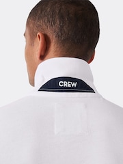 Crew Clothing White 100% Cotton Classic Pique Polo Shirt - Image 4 of 4