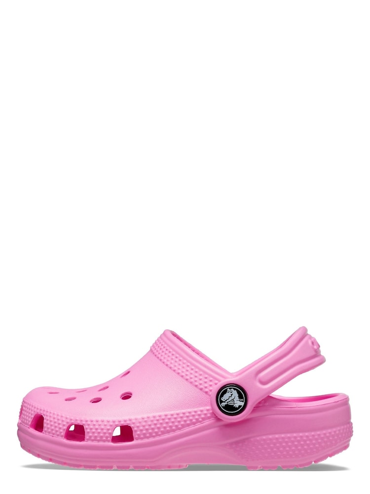 Бледно-розовый - Crocs классические сабо в стиле унисекс для малышей - Изображение 2 из 6