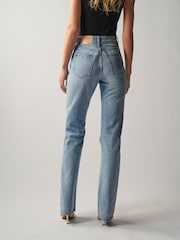 Own. Mid Blue Low Rise Flared Jeans - Image 2 of 6