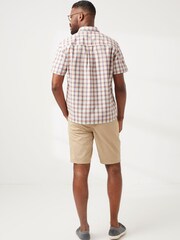 FatFace Totland Gingham Pink Shirt - Image 2 of 4