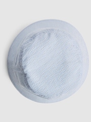 Reiss Blue/White Anderson Bucket Hat - Image 4 of 5