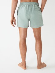Reiss Mint Wave Plain Drawstring Swim Shorts - Image 5 of 6
