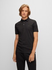 BOSS Black Palosh 100% Cotton Polo Shirt - Image 1 of 5