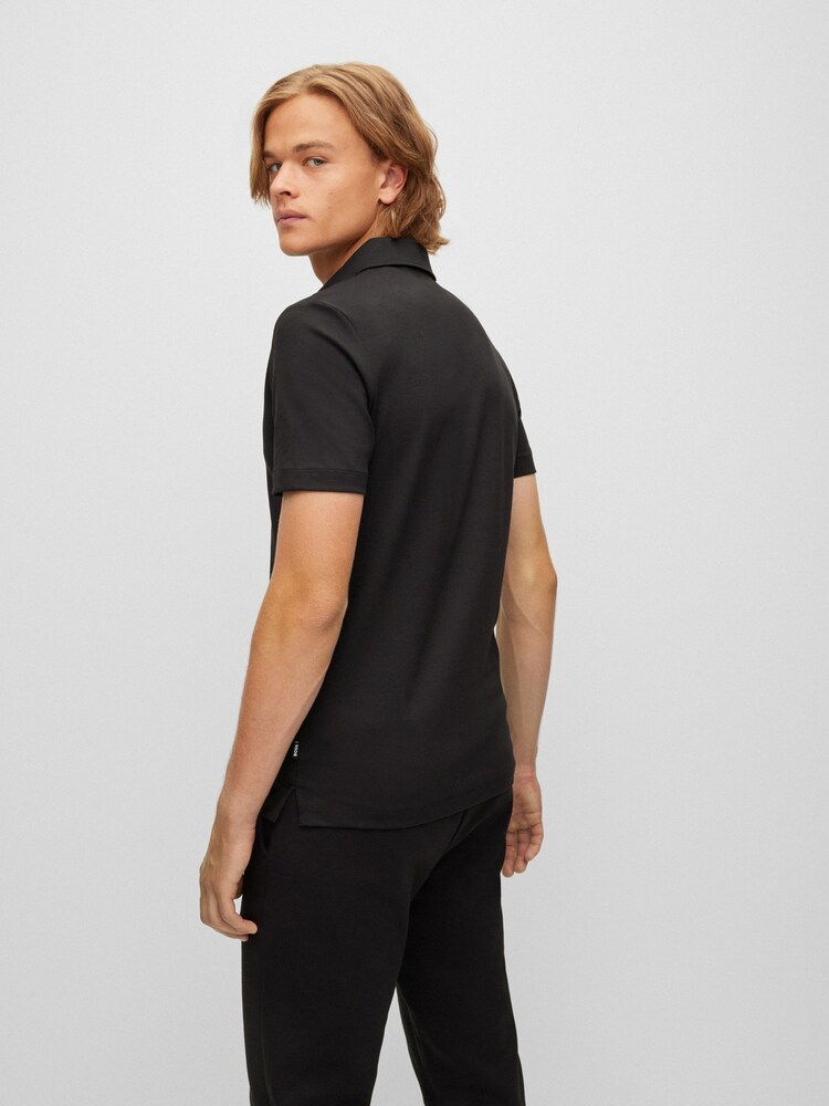 BOSS Black Palosh 100% Cotton Polo Shirt - Image 2 of 5