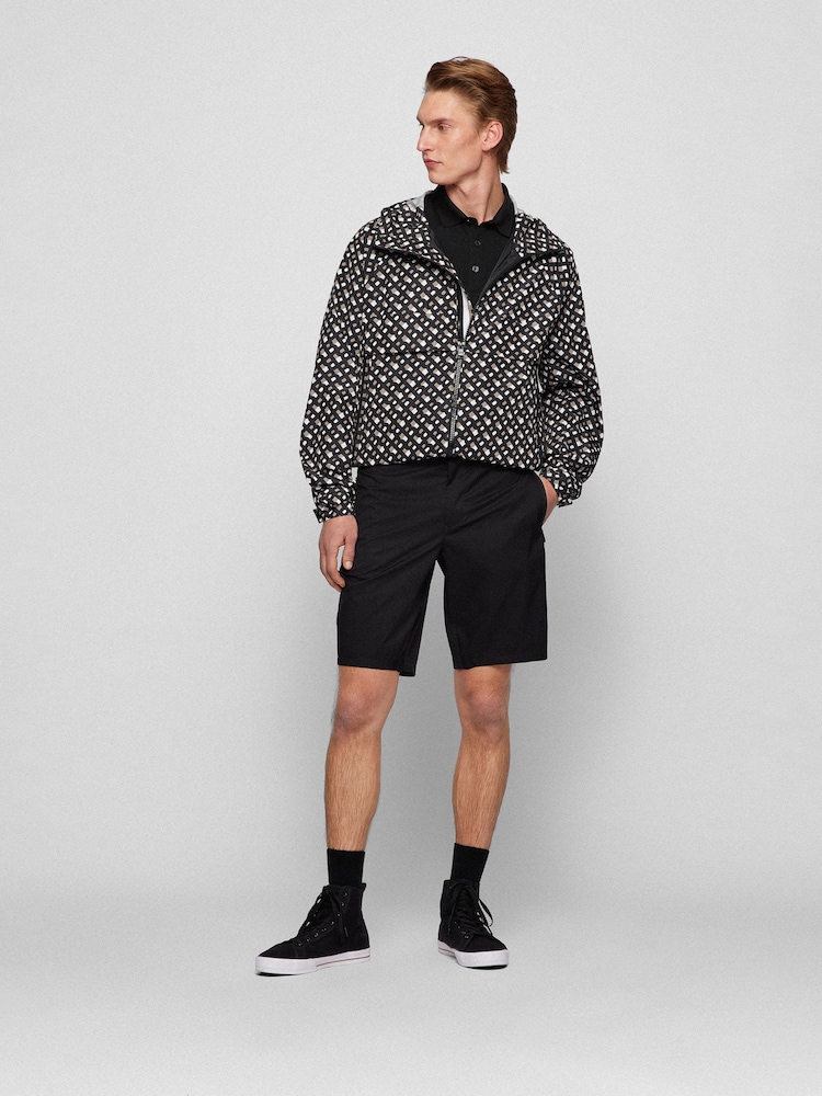 BOSS Black Slim Fit Box Logo Polo Shirt - Image 2 of 5