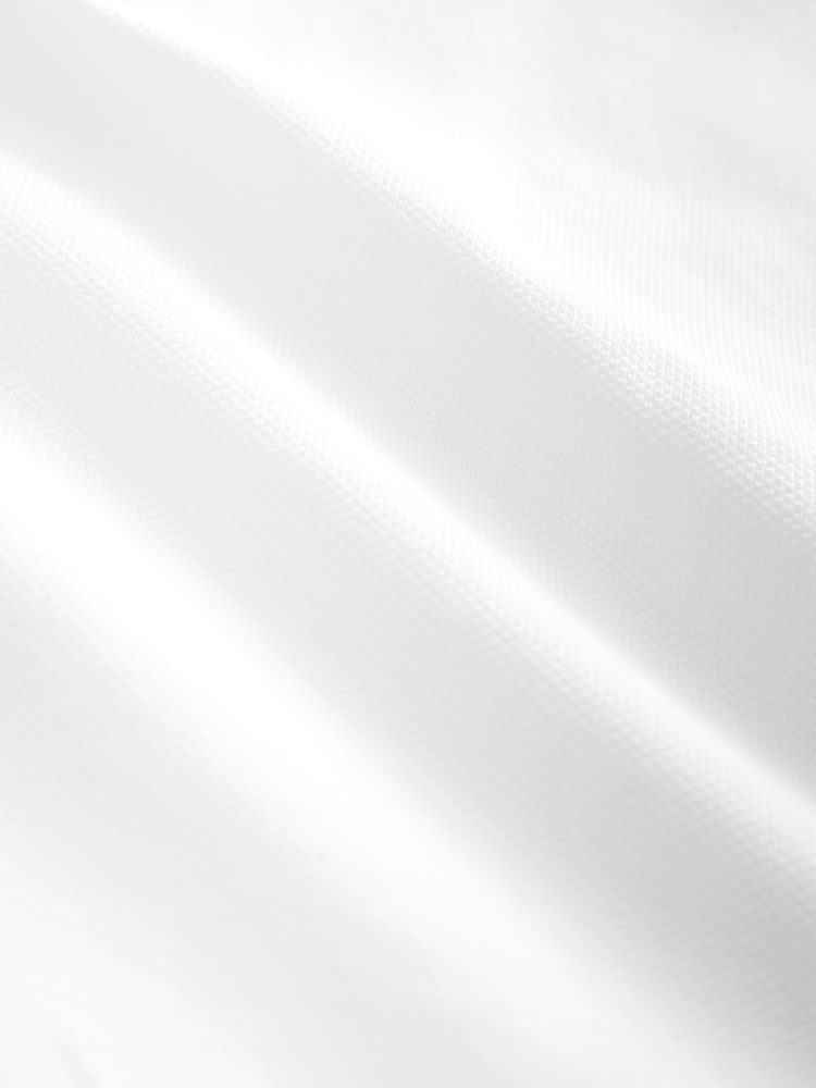 Белый/серый - BOSS Regular Fit Paddy Tipped Collar 100% Cotton Polo Shirt - Image 7 of 7
