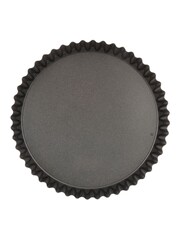 Luxe Grey 20cm Loose Base Fluted Quiche Pan - Image 4 of 4
