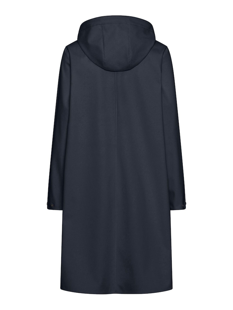 Ilse Jacobsen Waterproof A Line Softshell Raincoat - Image 10 of 10