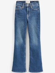 Boden Blue High Rise Split Flare Jeans - Image 6 of 6