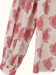 Ophelia and Indigo White/Pink Blouse - Image 5 of 5