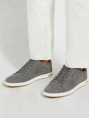Gris oscuro - Corte estándar - Zapatillas de deporte Tezzy Perf de Dune London - Imagen 1 de 6